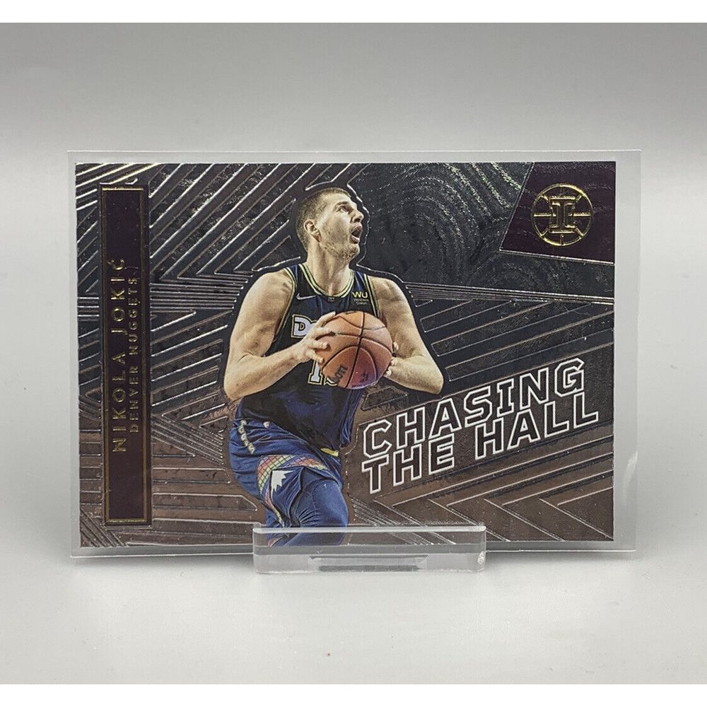 2021-22 Panini Illusions Nikola Jokic Chasing‎ the Hall Insert #4 Denver Nuggets